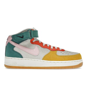 Nike �i�C�L �����Y �X�j�[�J�[ �yNike Air Force 1 Mid NH Vivid Sulfur Rush Orange�z �T�C�Y US_5(23.0cm) Coconut Milk/Bleached Coral/Vivid Sulfur