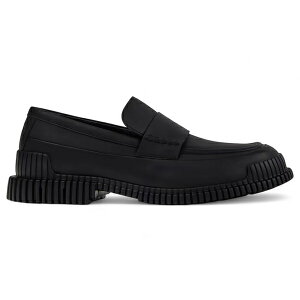 Camper �J���y�[�� �����Y �X�j�[�J�[ �yCamper Pix Loafer Black Leather�z �T�C�Y EU_43(28.0cm) Black