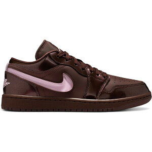 Jordan �W���[�_�� ���f�B�[�X �X�j�[�J�[ �yJordan 1 Low Valentine's Day Chocolate (2026) (Women's)�z �T�C�Y US_7(24.0cm) Chocolate/Chocolate/Pink Foam