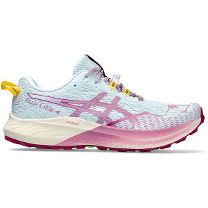 ASICS �A�V�b�N�X ���f�B�[�X �X�j�[�J�[ �yASICS Fuji Lite 4 Light Blue Blackberry (Women's)�z �T�C�Y US_6(23.0cm) Light Blue/Blackberry