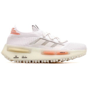 adidas AfB_X fB[X Xj[J[ yadidas NMD S1 White Coral Fusion (Women's)z TCY US_5(22.0cm) Cloud White/Off White/Coral Fusion