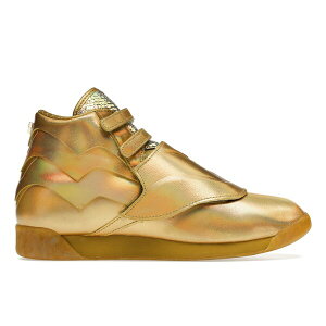 Reebok ���[�{�b�N ���f�B�[�X �X�j�[�J�[ �yReebok Freestyle Hi DC Wonder Woman Gold (Women's)�z �T�C�Y US_7(24.0cm) Gold Metallic/Gold Metallic-Excellent Red