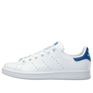 adidas �A�f�B�_�X �����Y �X�j�[�J�[ �yadidas Stan Smith J 'White Blue' S74778�z �T�C�Y US_6.5(24.5cm)
