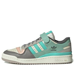 adidas �A�f�B�_�X �����Y �X�j�[�J�[ �yadidas originals Unisex Forum 84 Low Northern Lights Sneakers Grey/Green GX4574�z �T�C�Y US_M_4.5