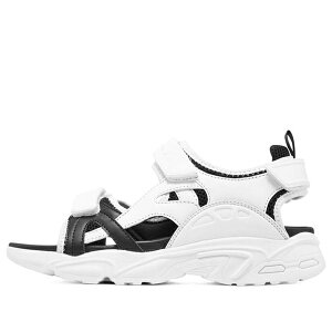 Skechers �X�P�b�`���[�Y �����Y �X�j�[�J�[ �ySkechers DLITES Sandal 'White Black' 894065-WBK�z �T�C�Y US_7(25.0cm)