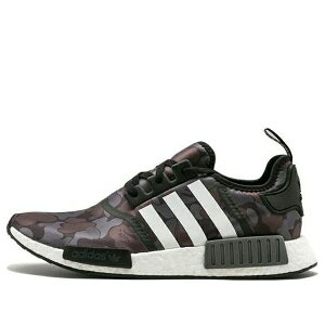 adidas �A�f�B�_�X �����Y �X�j�[�J�[ �yadidas x A Bathing Ape NMD_R1 'Black Camo' BA7325�z �T�C�Y US_6.5(24.5cm)