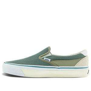 Vans �o���Y �����Y �X�j�[�J�[ �yVans x Tokyo Design Collective Slip-On Reissue 98 SP LX 'Green' VN000MXHBGK�z �T�C�Y US_7(25.0cm)