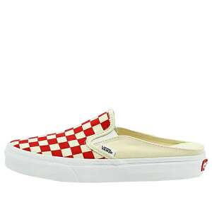 Vans �o���Y �����Y �X�j�[�J�[ �yVans Classic Slip-On Mule Checkerboard 'Red White' VN0004KTTLF�z �T�C�Y US_11.5(29.5cm)