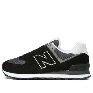New Balance �j���[�o�����X �����Y �X�j�[�J�[ �yNew Balance 574 'Black Grey White' U574BS2�z �T�C�Y US_9.5(27.5cm)