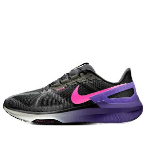 Nike �i�C�L �����Y �X�j�[�J�[ �yNike Air Zoom Structure 25 'Black Field Purple Laser Fuchsia' DJ7883-010�z �T�C�Y US_12(30.0cm)