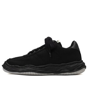 Maison MIHARA YASUHIRO �~�n�����X�q�� �����Y �X�j�[�J�[ �yMaison MIHARA YASUHIRO WAYNE OG Sole Canvas Low-top Sneaker 'Black' A10FW720-BLKBLK�z �T�C�Y US_11(29.0cm)