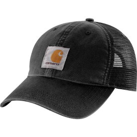 カーハート メンズ 帽子 アクセサリー Carhartt Men's Buffalo Mesh Back Hat Black