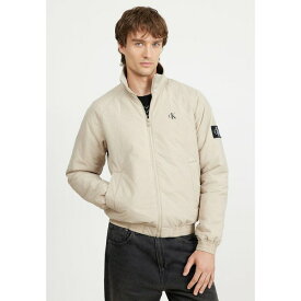 カルバンクライン メンズ コート アウター PADDED HARRINGTON - Summer jacket - plaza taupe