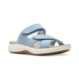 クラークス レディース サンダル シューズ Cloudsteppers「 Mira Ease Casual-Style Sandals Denim Blue