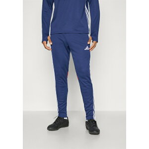 AfB_X Y T_ V[Y TIRO25 ESSENTIALS WINTERIZED TRAINING PANTS - Tracksuit bottoms - team navy blue/red/white