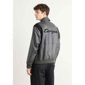 �{�X �����Y �T���_�� �V���[�Y MEON - Leather jacket - charcoal