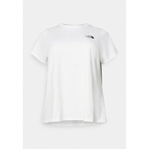 m[XtFCX fB[X tBbglX X|[c PLUS SIMPLE DOME TEE - Sports T-shirt - white
