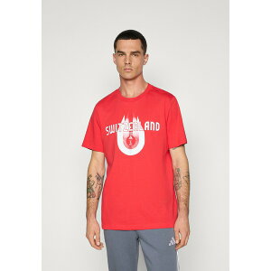 AfB_X Y T_ V[Y SWITZERLAND TEE - National team wear - pure ruby