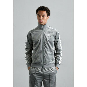 rIlA{[CYNu Y T_ V[Y SMALL ARCH LOGO TAPED TRACK - Training jacket - charcoal
