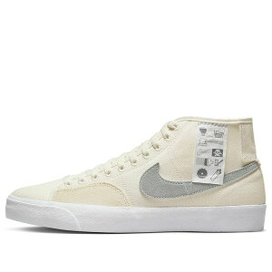 Nike �i�C�L �����Y �X�j�[�J�[ �yNike Blazer Court Mid Premium SB 'Warning Label' DZ7635-110�z �T�C�Y US_9.5(27.5cm)
