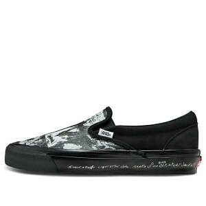 Vans �o���Y �����Y �X�j�[�J�[ �yVans Raised By Wolves x OG Classic Slip-On LX 'Black Wall' VN0A45JK025�z �T�C�Y US_10(28.0cm)