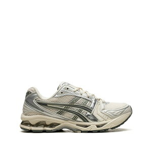 �A�V�b�N�X �����Y �X�j�[�J�[ �V���[�Y Gel-kayano 14 birch/dark pewter sneakers Neutrals