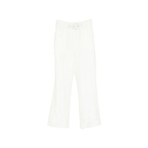 �E�B�[�A�[�L���h���b�h ���f�B�[�X �J�W���A���p���c �{�g���X Josephine flared trousers White