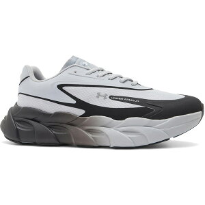 Under Armour A_[A[}[ Y Xj[J[ yUnder Armour UA Halo Runner Grey Blackz TCY US_9.5(27.5cm) Grey/Black