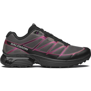 Salomon �T������ �����Y �X�j�[�J�[ �ySalomon XT-Pathway 2 Iridescent Pack�z �T�C�Y US_7.5(25.5cm) Black/Hollyhock/Plum Perfect