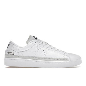 Nike �i�C�L �����Y �X�j�[�J�[ �yNike Blazer Low X White Gum Outsole�z �T�C�Y US_8(26.0cm) White/Black-Summit White-Gum Light Brown