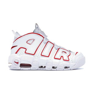 Nike �i�C�L �����Y �X�j�[�J�[ �yNike Air More Uptempo White Varsity Red Outline�z �T�C�Y US_10.5(28.5cm) White/Varsity Red-White
