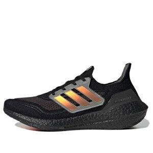 adidas �A�f�B�_�X �����Y �X�j�[�J�[ �yadidas UltraBoost 21 'Black Iridescent' GX5236�z �T�C�Y US_8.5(26.5cm)