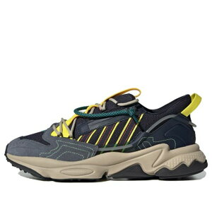 adidas �A�f�B�_�X �����Y �X�j�[�J�[ �yadidas Ozweego Zip 'Legend Ink Yellow' H67663�z �T�C�Y US_M_4