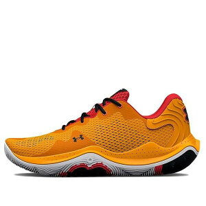 Under Armour A_[A[}[ Y Xj[J[ yUnder Armour Spawn 4 'Yellow Orange' 3024971-800z TCY US_10.5(28.5cm)