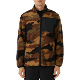 オニール メンズ ジャケット＆ブルゾン アウター O'Neill Men's Elevation Superfleece Full Zip Jacket Camo