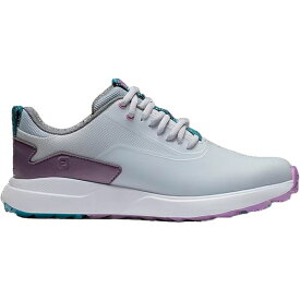 フットジョイ レディース ゴルフ スポーツ FootJoy Women's Performa Golf Shoes White/Grey/Purple