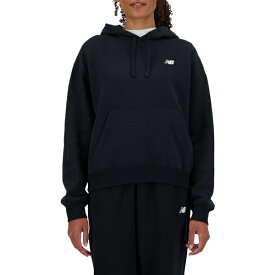 ニューバランス レディース パーカー・スウェットシャツ アウター New Balance Women's Unity Of Sport Essentials Fleece Hoodie Black