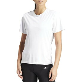 アディダス レディース シャツ トップス adidas Women's Training T-Shirt White