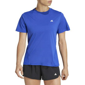アディダス レディース シャツ トップス adidas Women's Training T-Shirt Semi Lucid Blue