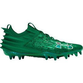 アンダーアーマー メンズ サッカー スポーツ Under Armour Men's Blur Smoke Suede 2.0 MC Football Cleats Green