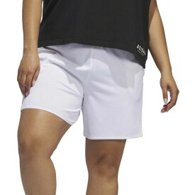 アディダス レディース カジュアルパンツ ボトムス adidas Women's Select Basketball Shorts White