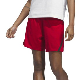 アディダス レディース カジュアルパンツ ボトムス adidas Women's Select Basketball Shorts Power Red