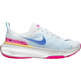 ナイキ メンズ ランニング スポーツ Nike Men's Invincible 3 Running Shoes White/Royal Blue