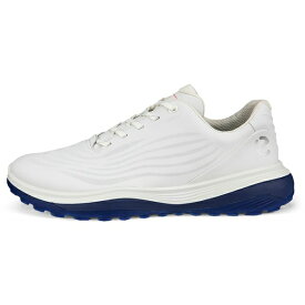 エコー メンズ 靴下 アンダーウェア ECCO Men's LT1 Golf Shoes White/Blue