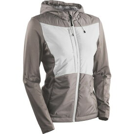 サンマウンテン レディース シャツ トップス Sun Mountain Women's Colter II Full Zip Golf Jacket Taupe/White