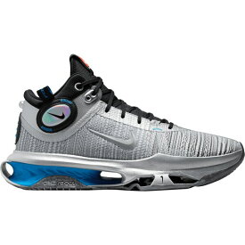 ナイキ メンズ バスケットボール スポーツ Nike G.T. Jump 2 Basketball Shoes Silver/Black/Blue