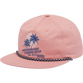 コロンビア メンズ 帽子 アクセサリー Columbia Men's PFG Back Tack Snap Back Sandalwood Pink/PFG Palms