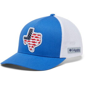 コロンビア メンズ 帽子 アクセサリー Columbia Men's PFG Statetriot Mesh Hat Vivid Blue/Tx Patch