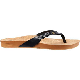 リーフ レディース サンダル シューズ Reef Women's Cushion Court Twist Sandals Black