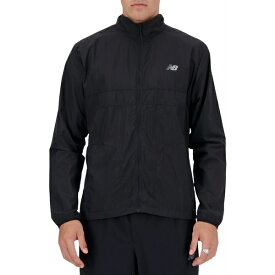 ニューバランス メンズ ジャケット＆ブルゾン アウター New Balance Men's Athletics Packable Jacket Black